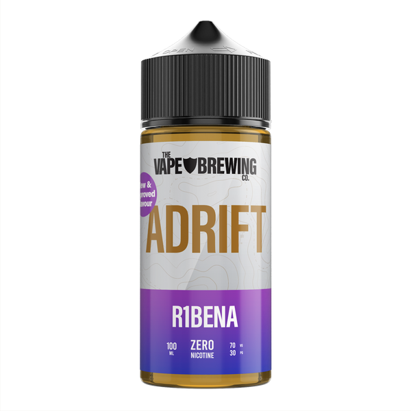 R1bena 100ml Shortfill by Adrift Vape Brewing Co. – Red Box Vape