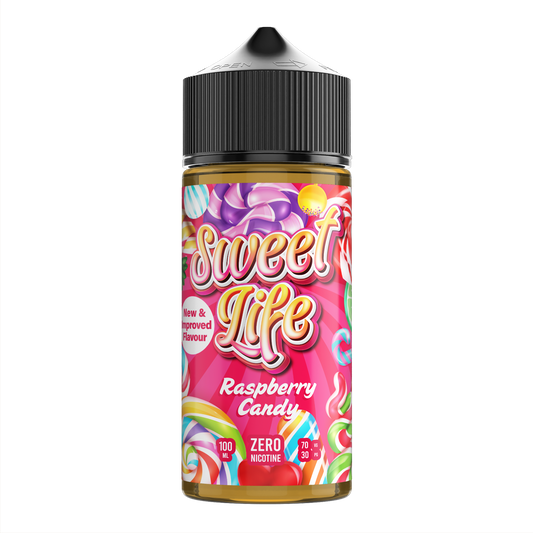 Raspberry Candy 100ml Shortfill by Sweet Life
