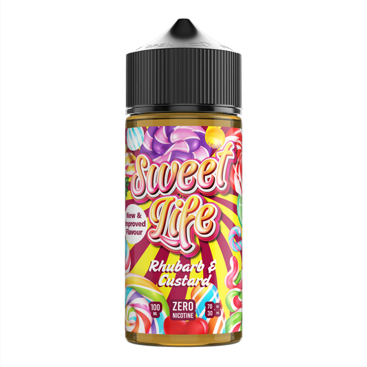 Rhubarb & Custard 100ml Shortfill by Sweet Life