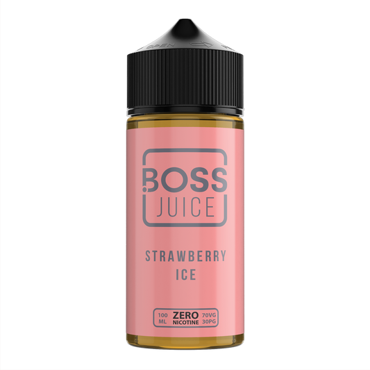 Strawberry Ice 100ml by Boss Juice