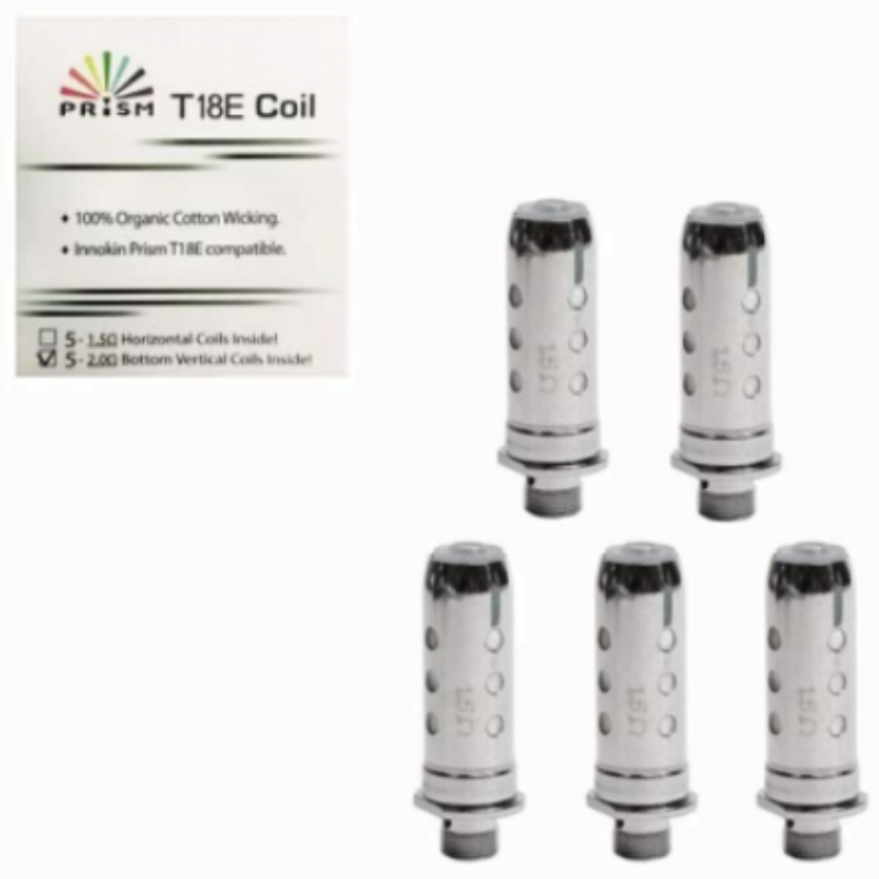 Innokin - T18E 2.0ohms Coils (5pk)