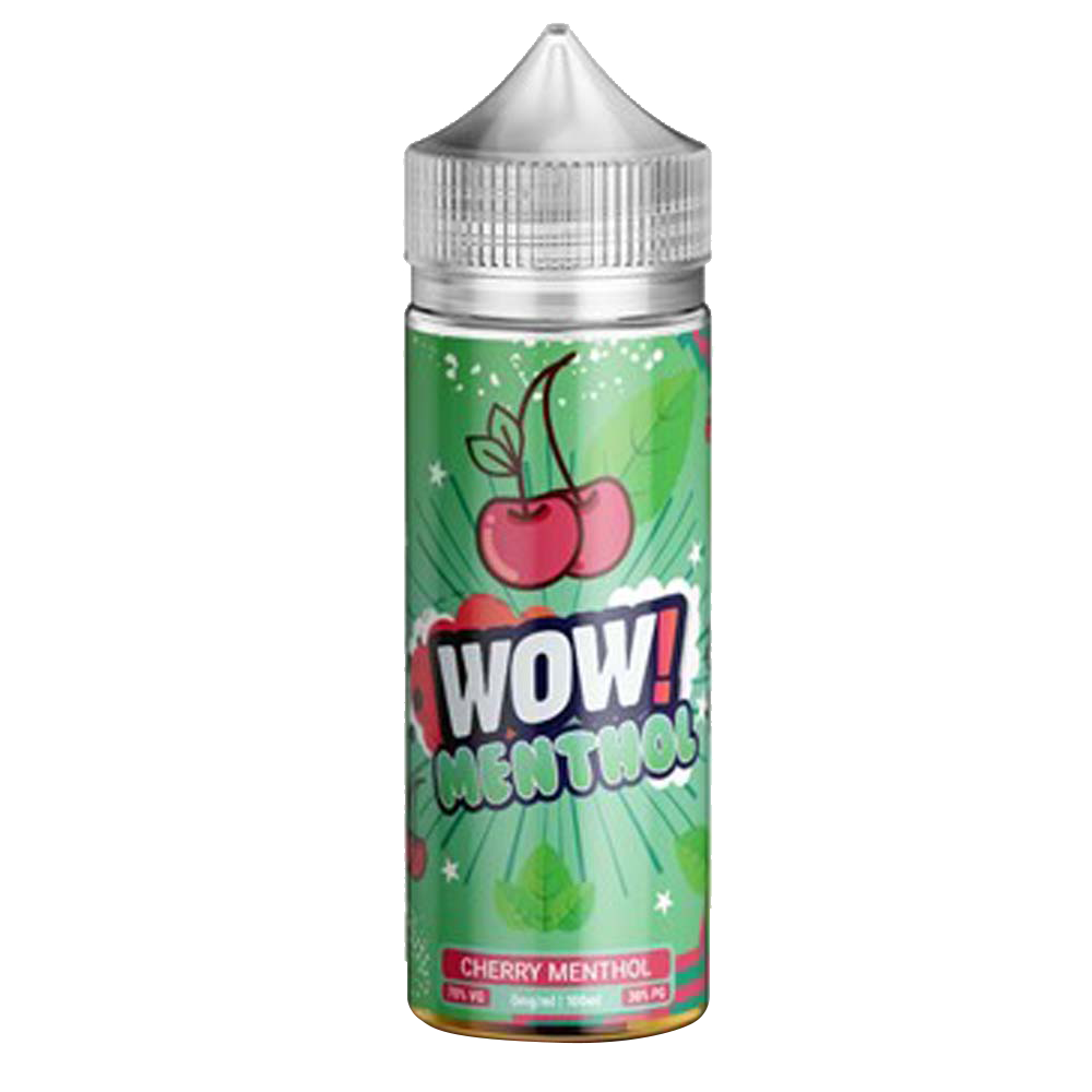 Cherry Menthol 100ml by WOW Liquids